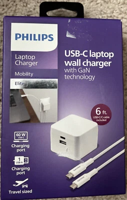 Kit de carga Philips 60W AC GaN - NUEVO ABIERTO Foto 1 de 2