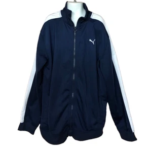 BOY'S PUMA ZIP-UP TRACK ATHLETIC JACKET-SIZE: LARGE 0529 - Picture 1 of 3