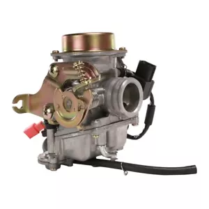 GY6 PERFORMANCE CVK 24mm CARBURETOR WITH ELECTRIC CHOKE & ACCELERATOR PUMP - Picture 1 of 4