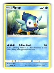 Pokemon Cosmic Eclipse Piplup 54/236 - Picture 1 of 4