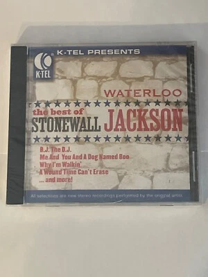 STONEWALL JACKSON Waterloo The Best Of CD BRAND NEW & FACTORY SEALED !!! Foto 1 de 2