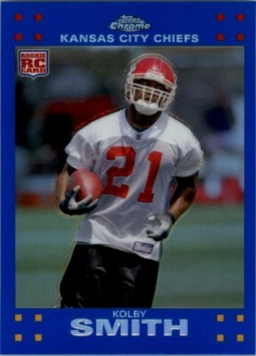 2007 TOPPS CHROME BLUE REFRACTORS #TC197 KOLBY SMITH - Image 1 of 2