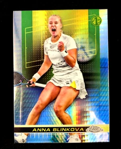 Anna Blinkova 2024 Topps Chrome Tennis PRISM Refractor SP #143 1st - Picture 1 of 2