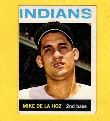 1964 Topps Cleveland Indians Rookie Stars #499 Chico Salmon G/VG FREE SHIPPING - Image 1 of 3