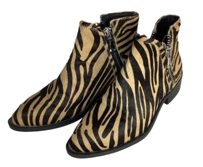 Steve Madden Hickory-T Botines de Cuero Botín para Mujer Talla 6” Foto 1 de 4