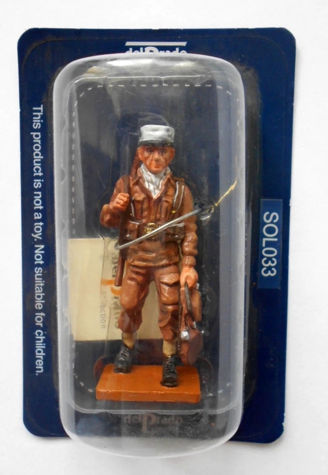 SOLDATINO CAPORAL FOREIGON LEGION BIR HAKEIM LIBIA FRANCE 1942 DEL PRADO [033]