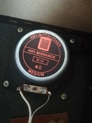 Midrange e Tweeter Visaton 2 driver (vintage) - Immagine 1 di 4