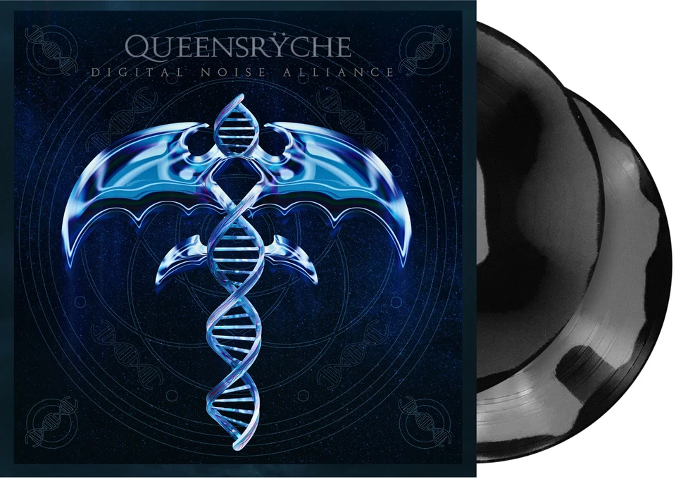 Queensryche - Digital Noise Alliance Black Silver Split 2 Vinyl LP  500 WW NEU - Bild 1 von 1
