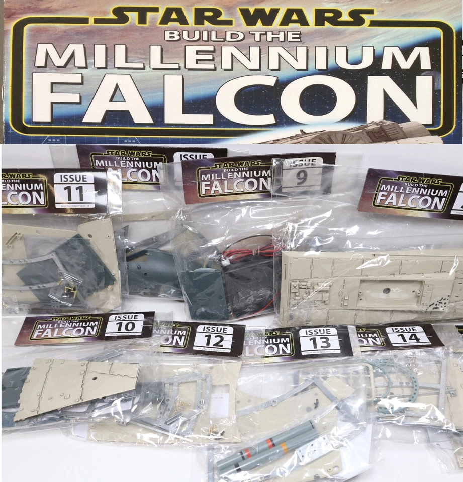 DeAgostini Millenium Falcon STAR WARS edición 3-100 a elegir cuadernos