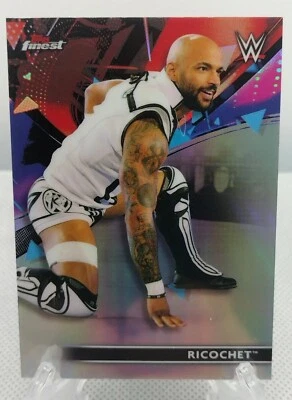 Ricochet 2021 Topps Finest WWE Refractor #33 - Image 1 of 2