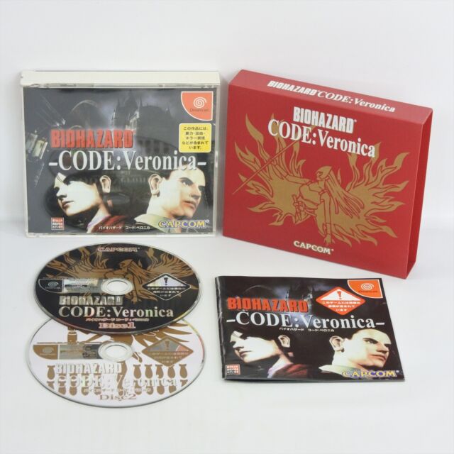 Resident evil code: veronica (2discos) para sega dreamcast