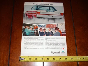 1967 SOX & MARTIN PLYMOUTH HEMI GTX - ORIGINAL AD - Picture 1 of 2