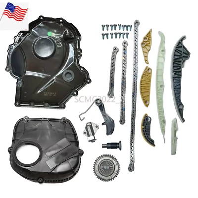 Kit de cadena de distribución del motor EA888 16 piezas para VW Jetta Passat Tiguan AUDI A4 A6 Q5 TT Foto 1 de 4