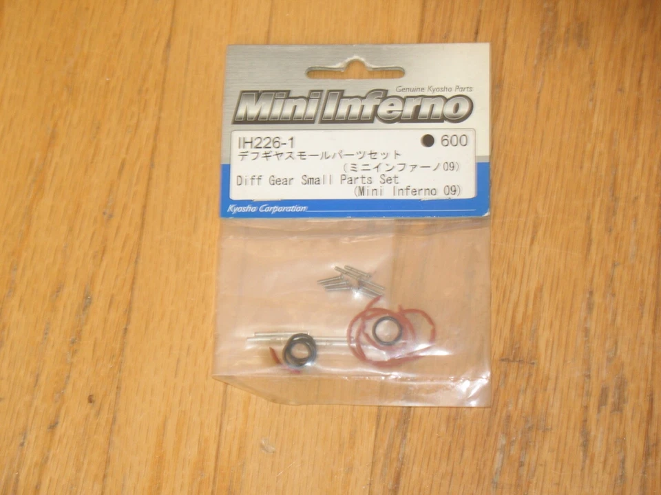 Kyosho IH226-1 1/16 RC Vintage Mini Inferno 09 GP Diff Gear Small Parts Set NEW - Image 1 of 1