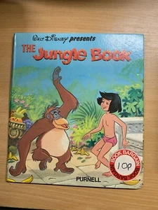 1974 Walt Disney Presents " das Jungel Buch " Illustrierte Dünn Hardcover ( Ll ) - Bild 1 von 9