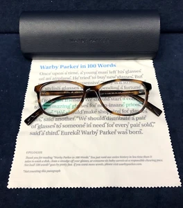 Warby Parker N 250 Full Rim Eyeglasses Frame 50-15-140 - Picture 1 of 7