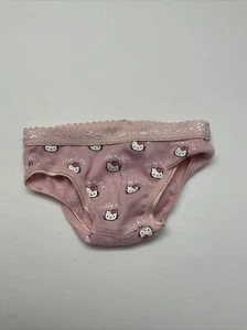 Build A Bear Clothes Hello Kitty Pink Cotton Underwear Clean Pre 2013 - Picture 1 of 3