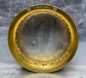 73 MOTOPARTS 12” Mini Moto Rear Aluminum Rim Wheel Honda Yamaha Kawasaki - Picture 1 of 5