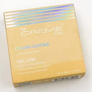 The Creme shop Clean Canvas Cushion Primer * Yellow * Cream, .53 ounce - Picture 1 of 1