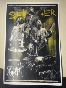 Seether signed Limited Edition Print #3 of 200 Autograph 3/200 - Bild 1 von 10