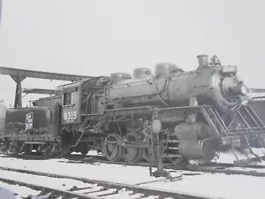 Grand Trunk Western Switcher 0-8-0 #8315 1954 Zug Foto Lok 8 x 10 RR1 - Bild 1 von 2