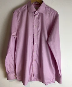 eton shirt Pink Men’s Size 17 - Picture 1 of 12