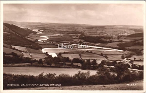 Rheidol Valley Near Devils Bridge Wales Valentines RPPC Postcard No. W.237 E80 - Picture 1 of 2