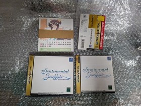 Operation confirmed Obi with calendar [SS] Sentimental Graffiti / SEGA SATURN