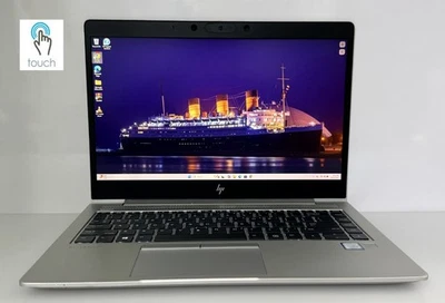HP EliteBook 840 G6 14" 1080 Touch i7 8665U 1.90GHz 16Gb Ram 256Gb NVMe Win 11Pr - Image 1 of 4
