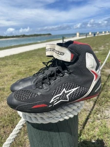 Faster 3 Rideknit Riding Shoes Alpinestars Black Red White Size 11 - Bild 1 von 18