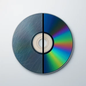 Professioneller Reparaturservice für zerkratzte Disc - Spiele-Discs/DVD/CD - Bild 1 von 2