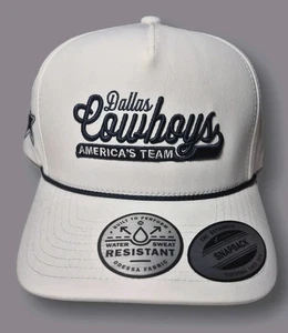 Cappello uomo Dallas Cowboys Hooey corda regolabile nuovo - Foto 1 di 11