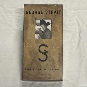 George Strait Strait Out of the Box 4-Cassette Set with Booklet, 72 Tracks - Picture 1 of 7