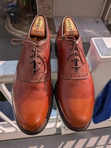 Scarpe da sella Allen Edmonds - Scarpe da uomo Shelton 9,5 C include alberi per scarpe - Foto 1 di 24