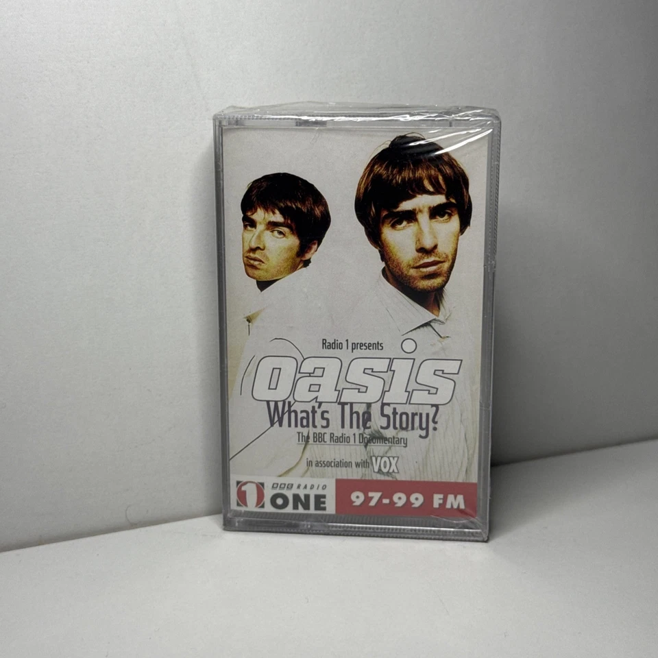 Oasis What's The Story-Vox/BBC Radio 1 Documentary Cassette (1996) New Sealed - Image 1 of 4