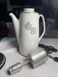 Hall China Automatic Electric Coffee Maker Pot Percolator - Picture 1 of 13