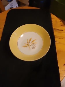 New Vtg Century Service Autumn Gold Wheat Serving Bowl 8.75"× 2.25" - Picture 1 of 10