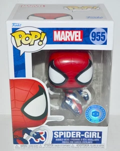 Funko POP! Marvel Spider-Girl Blue #955 Man Figure Pop In A Box Esclusivo Come Nuovo🔥 - Foto 1 di 6