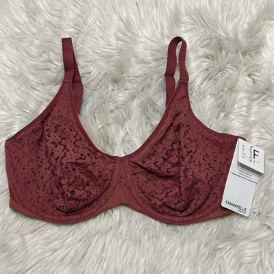 Sujetador Chantelle 34DDD Norah Comfort con aros cierre trasero 13F1 NUEVO Foto 1 de 4
