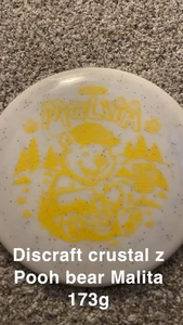 discraft crystal z pooh bear malita 173g - Picture 1 of 1
