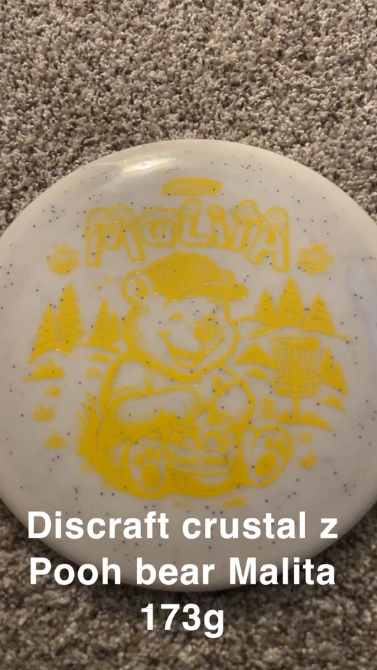 discraft crystal z pooh bear malita 173g - Image 1 of 1