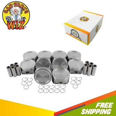 Conjunto de pistão de motor compatível com 00-19 Ford E-350 Super Duty E-450 Econoline 6.8L - Imagem 1 de 2