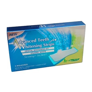 14x Whitening Strips Zahnaufhellungsstreifen Bleaching Strips - Bild 1 von 4