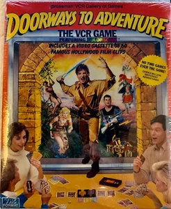 Doorways to Adventure VCR Game VHS Format Complete 1986 New Sealed Vintage - Picture 1 of 4