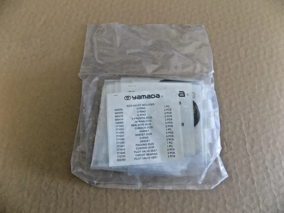 Yamada K225-AM Pump Repair Kit - Image 1 of 1
