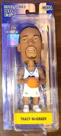 TRACY MCGRADY  2002-2003  Collectable Bobblehead Upper Deck Play Makers TM-2002 Cover