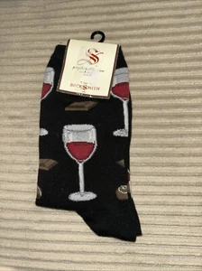 Socksmith Crew-Damensocken "Time to Wine Down" Neuheit Schuhe Größe 5-10,5 - Bild 1 von 4