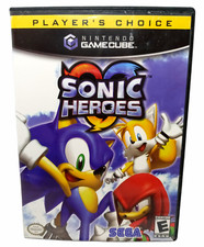 Sonic Heroes Nintendo GameCube Players Choice No Manual Sega