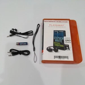 Critical Conditions by Stephen White Unabridged Audiobook Playaway Earbuds Batt - Picture 1 of 9