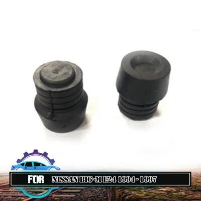 Fit Nissan Hood Bonnet Rubber Bumper Cushion 2x Front For Navara Hardbody D21 - Image 1 of 4